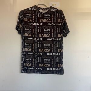 Black and Gold FC Barcelona Jersey